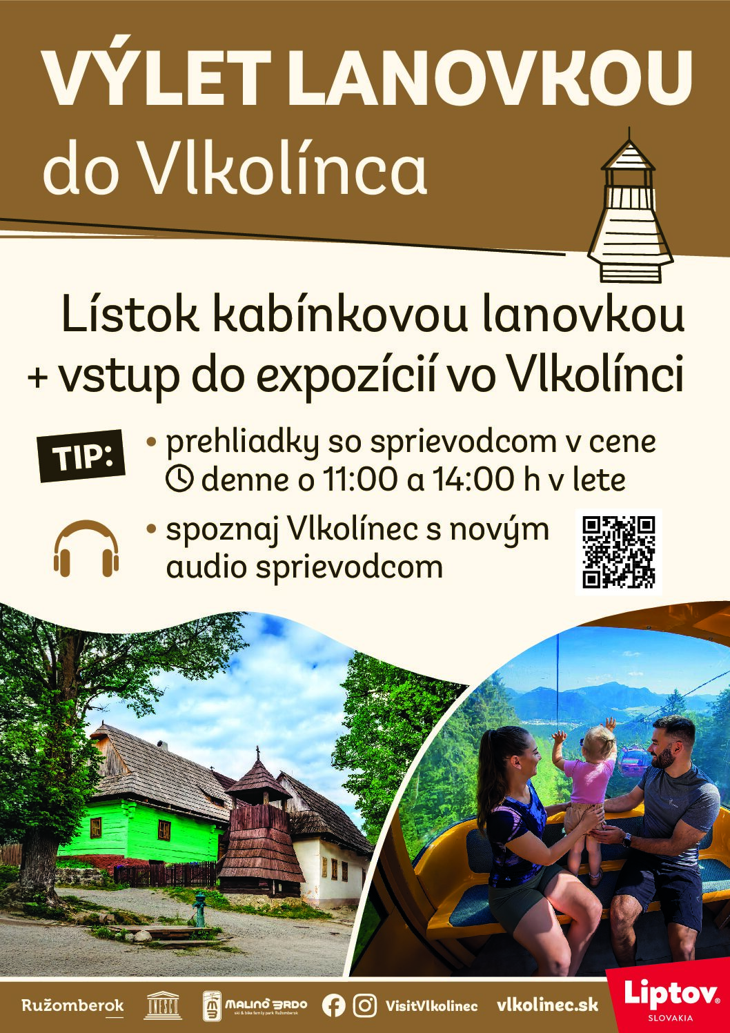 Výlet lanovkou do Vlkolínca